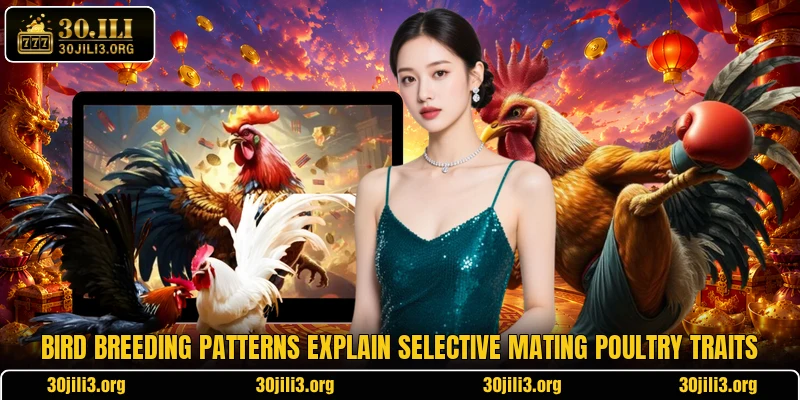 Bird breeding patterns explain selective mating poultry traits