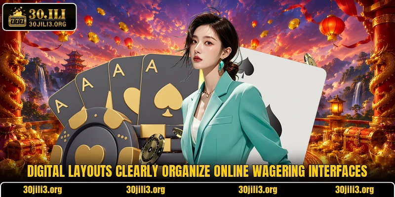 Digital layouts clearly organize online wagering interfaces