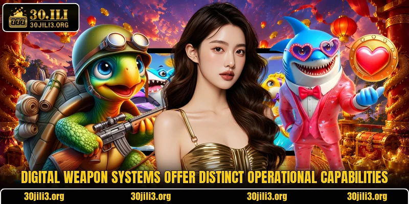 Digital weapon systems offer distinct operational capabilities