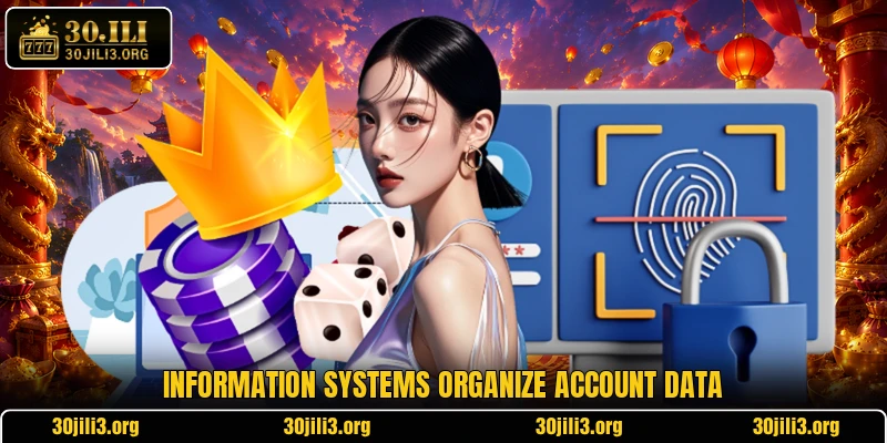Information systems organize account data