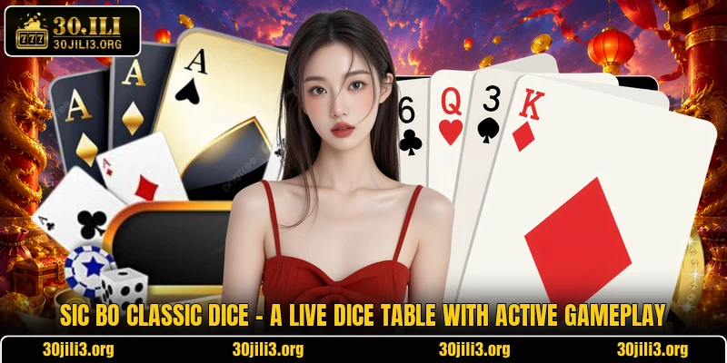 Sic Bo Classic Dice - A Live Dice Table With Active Gameplay