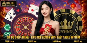 Sic Bo Gold Arena - Live Dice Action With Fast Table Rhythm
