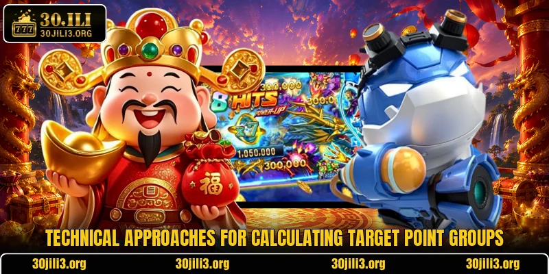 Technical approaches for calculating target point groups