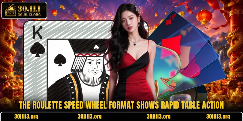 The Roulette Speed Wheel format shows rapid table action